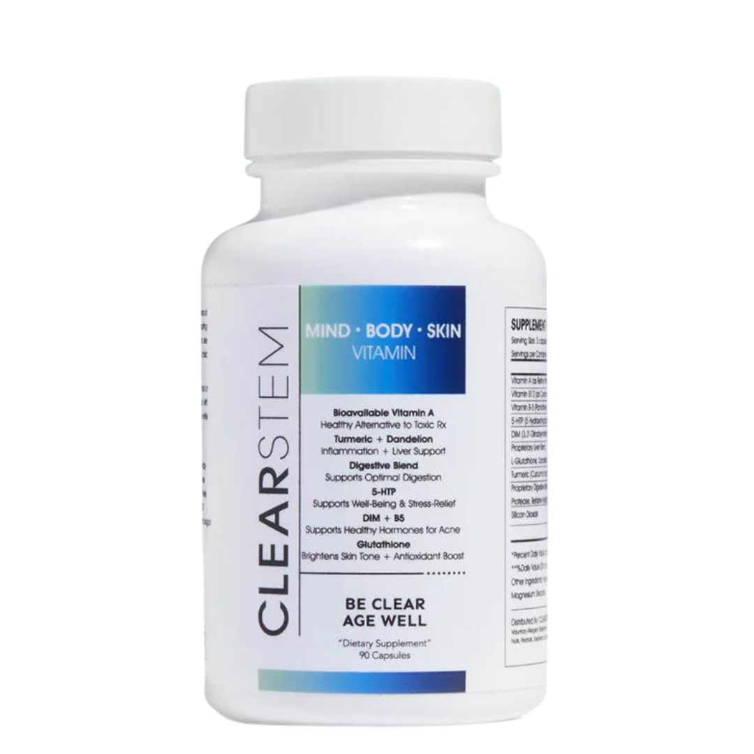 CLEARSTEM MINDBODYSKIN Hormonal Acne Supplement