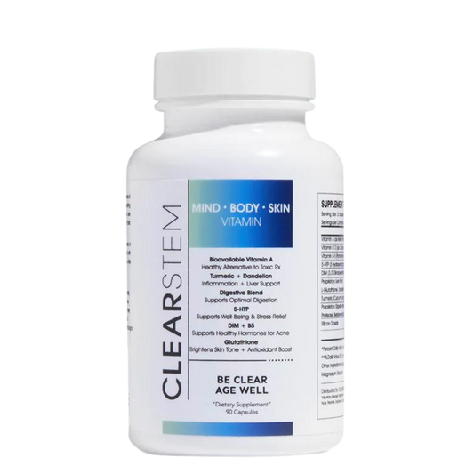 CLEARSTEM MINDBODYSKIN Hormonal Acne Supplement