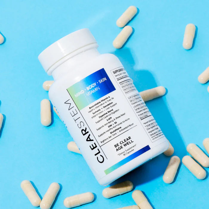 CLEARSTEM MINDBODYSKIN Hormonal Acne Supplement