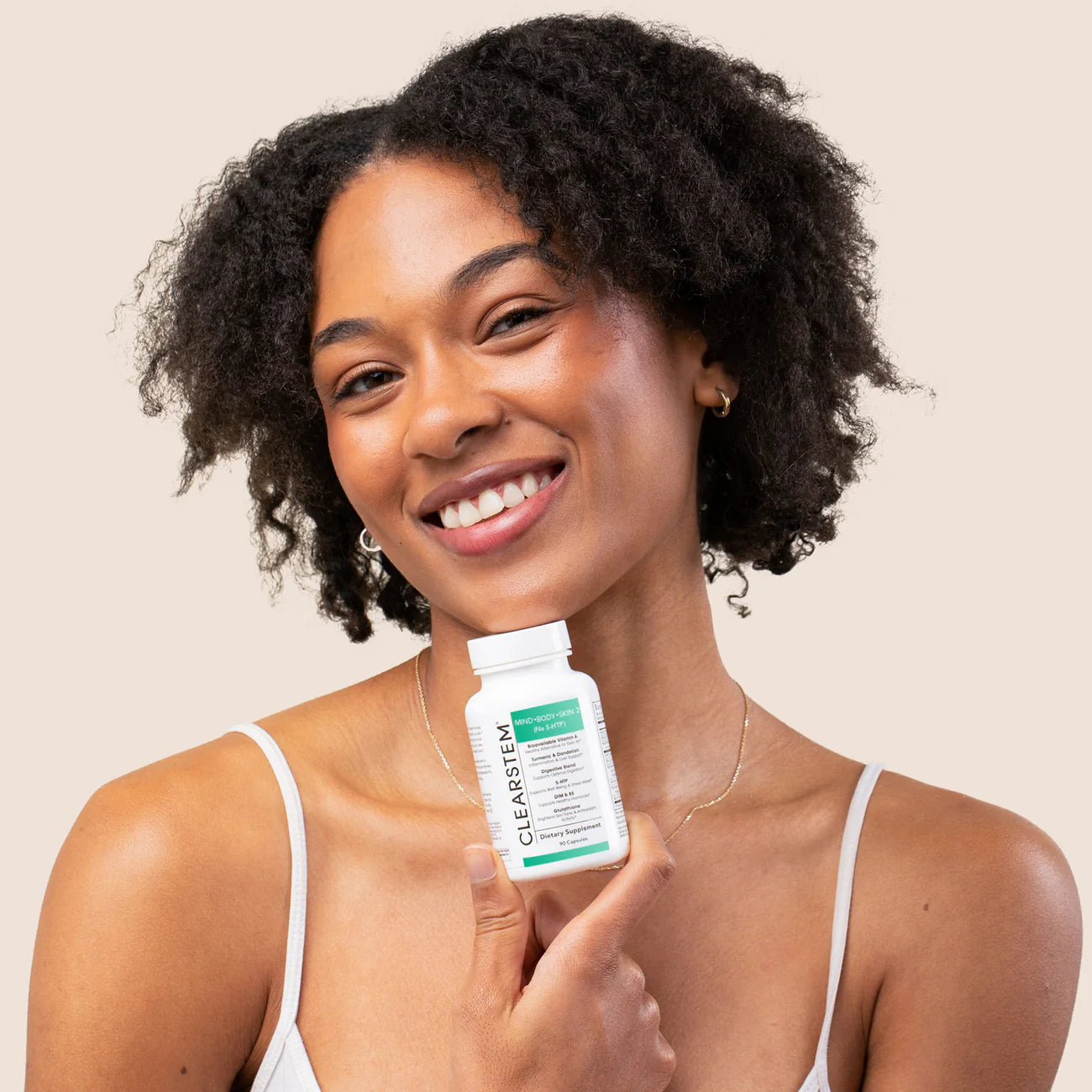 CLEARSTEM MINDBODYSKIN 2 (No 5-HTP) Hormonal Acne Supplement