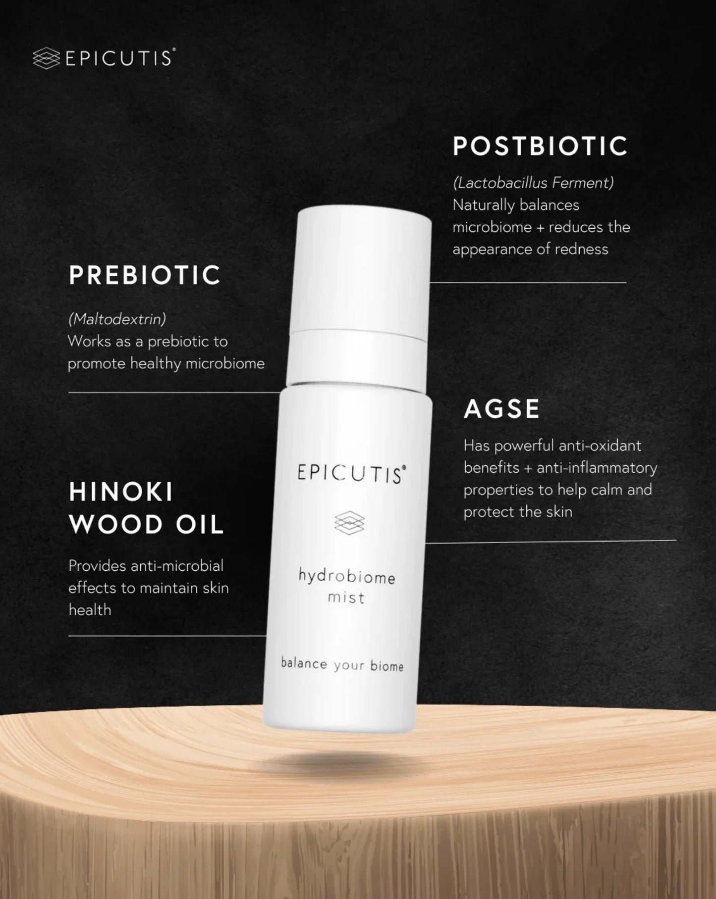 Epicutis Hydrobiome Mist