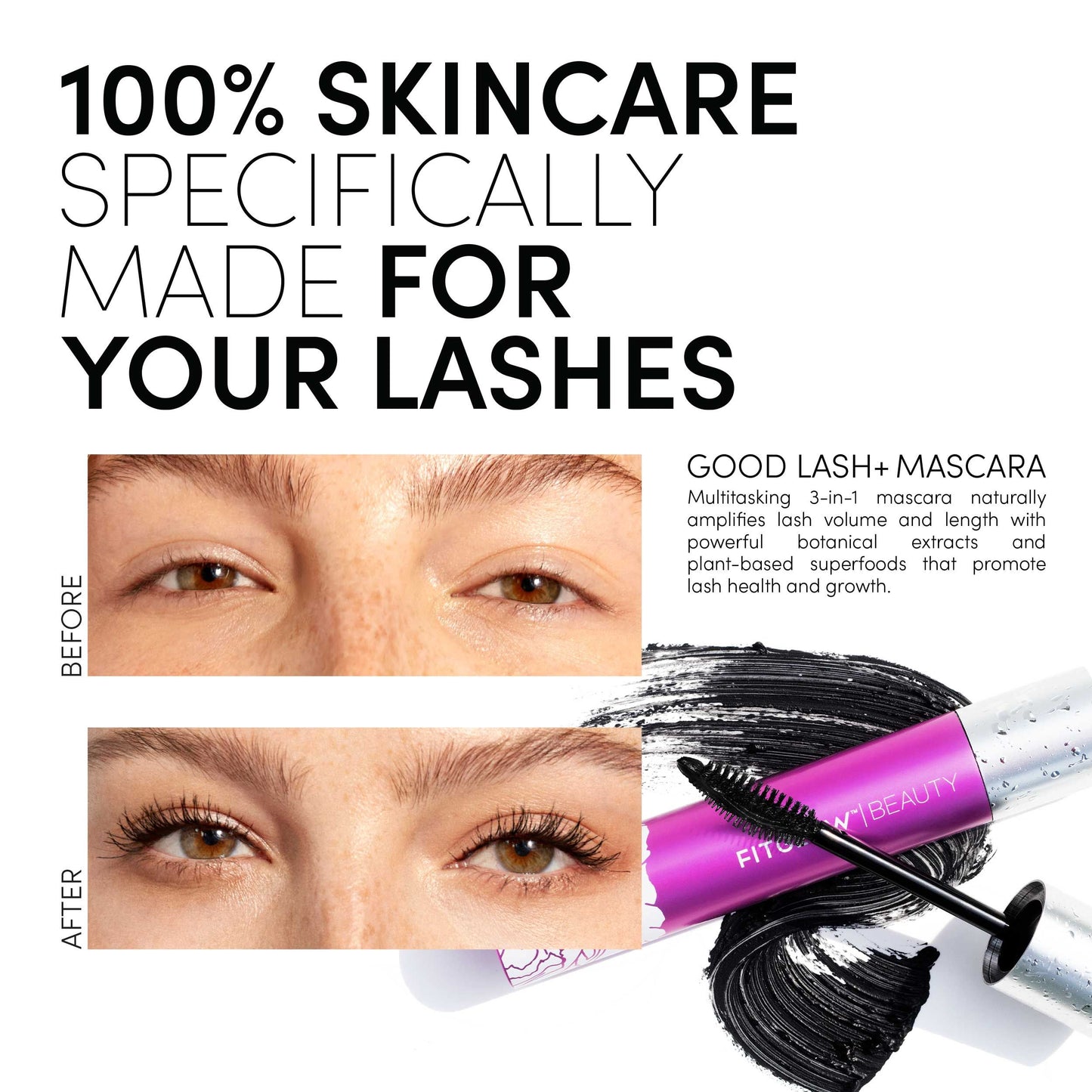 Fitglow Beauty Vegan Good Lash+ Mascara