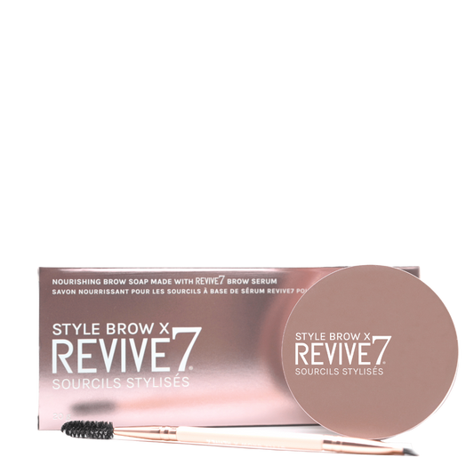 Revive7 Style Brow Duo with Prep & Prime Rosewater Mist