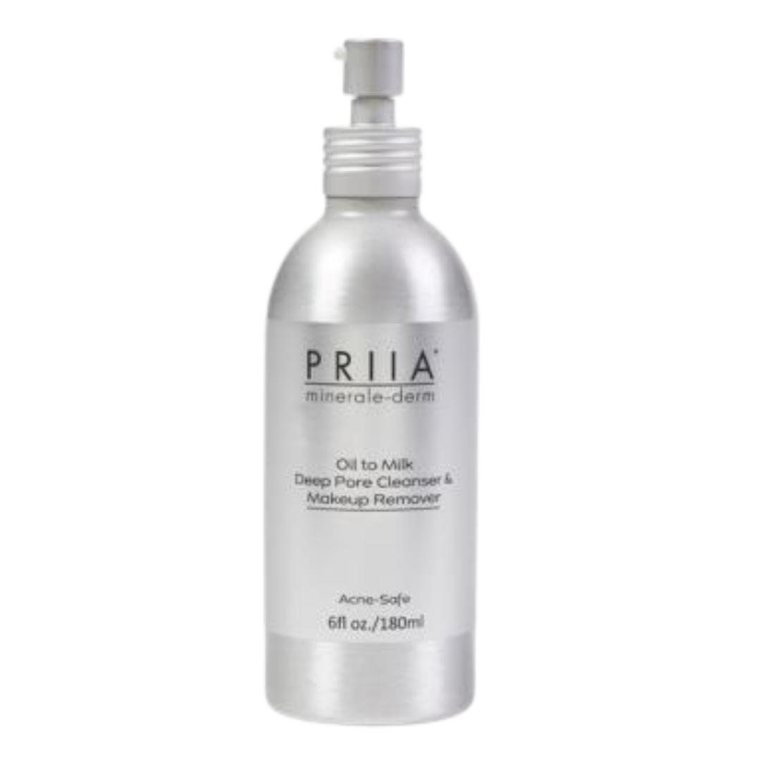 Priia Oil to Milk Deep Pore Cleanser & Makeup Remover