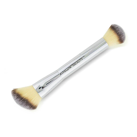 Fitglow Beauty Teddy Double Cheek Brush