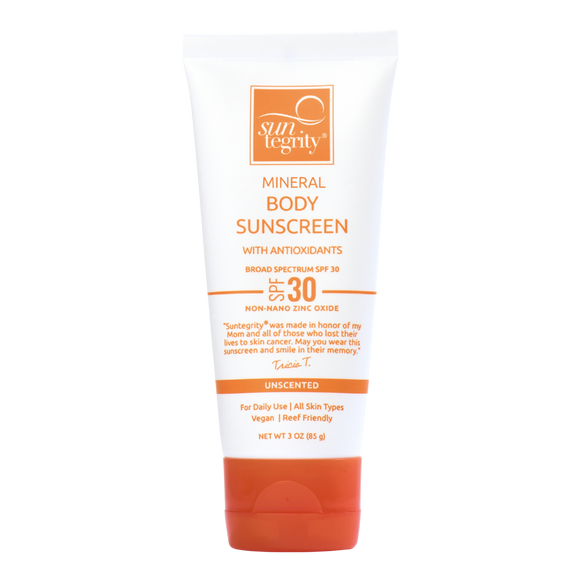 Suntegrity Unscented Mineral Body Sunscreen