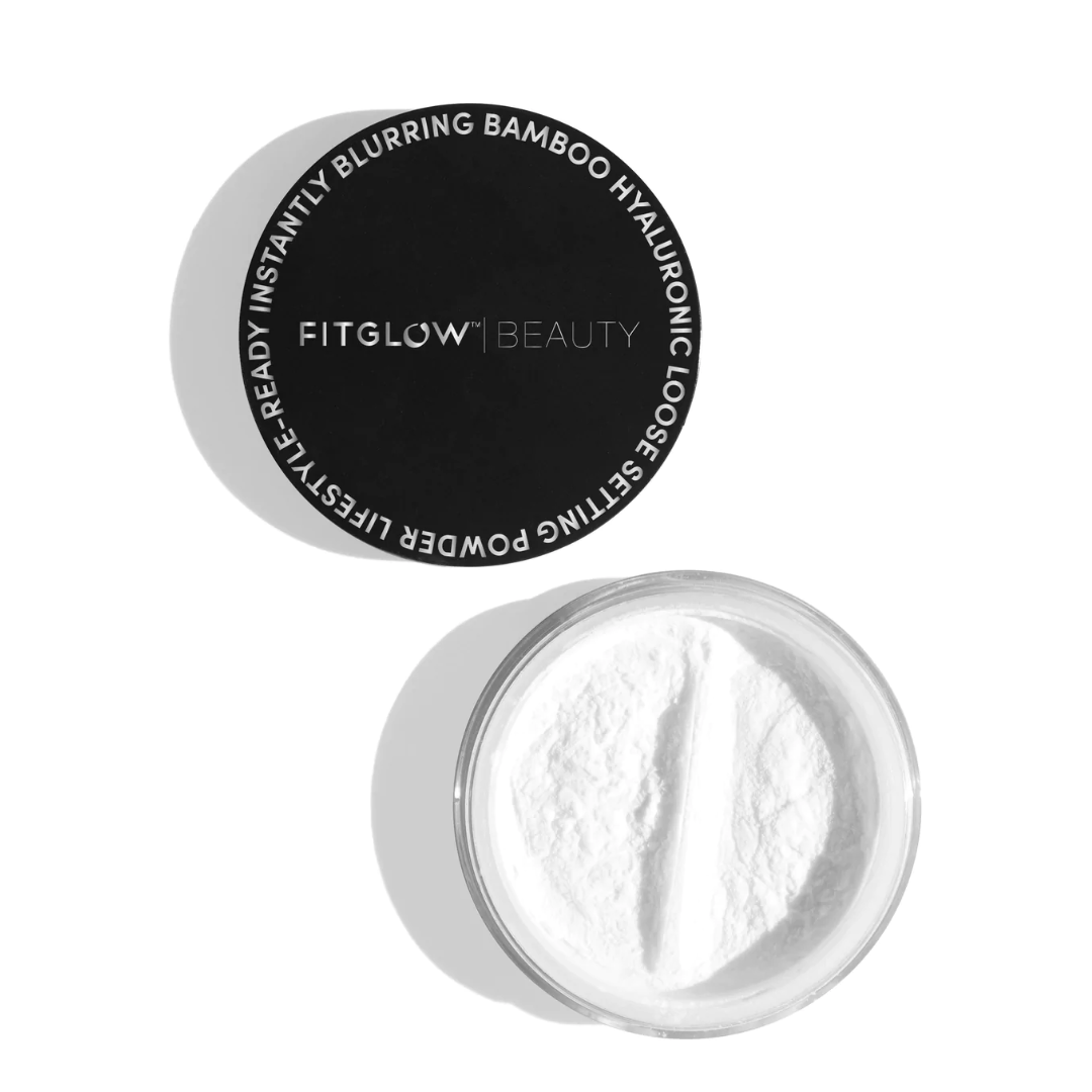 Fitglow Beauty Lifestyle Ready Instantly Blurring Bamboo Hyaluronic Loose Setting Powder